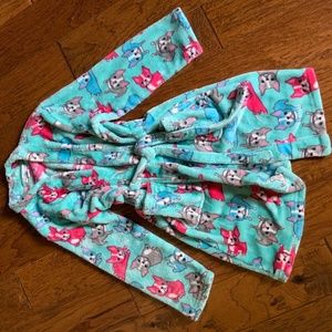 Candy Pink French Bulldog Robe size 7/8